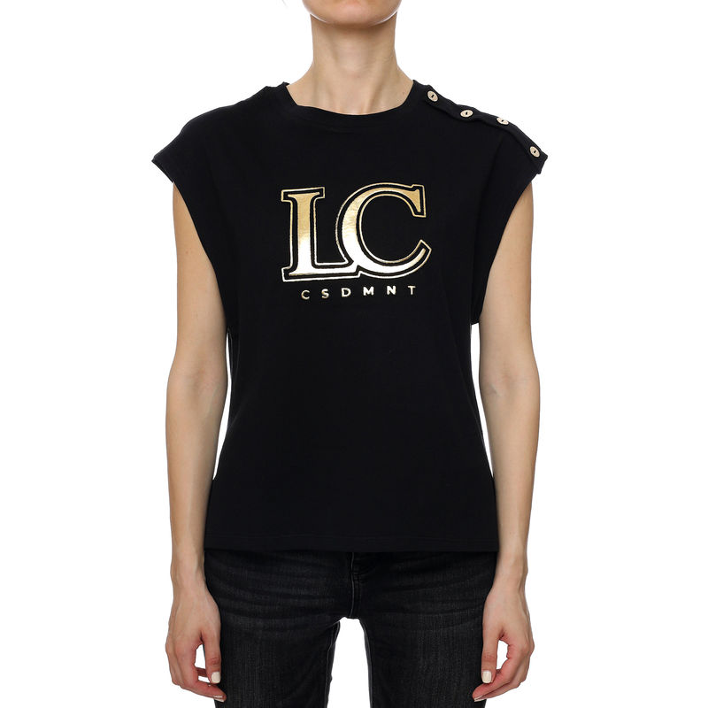Ženska majica Lola Black With Gold Lc