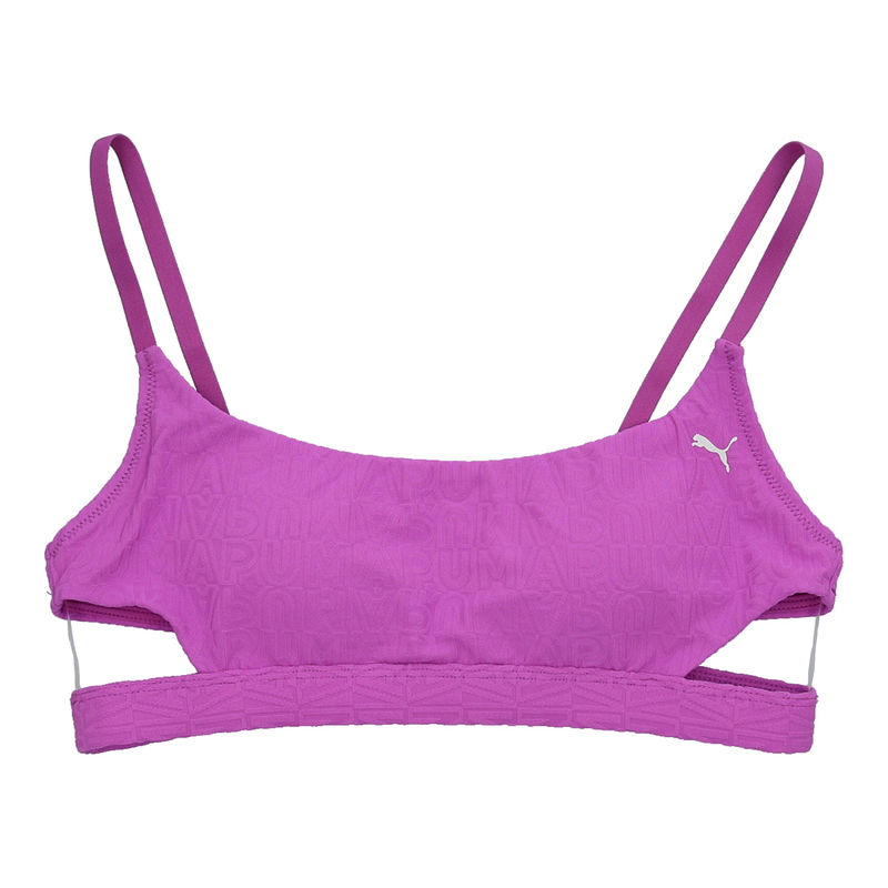 Ženski kupaći gornj deo Puma Swim women jacquard peekaboo top