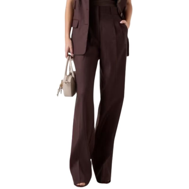 Ženske pantalone Guess Carla perfect pant linen