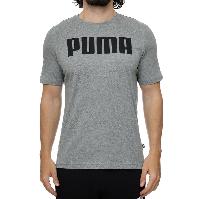 Medium Muška Tee ESS majica Heather M Puma Gray