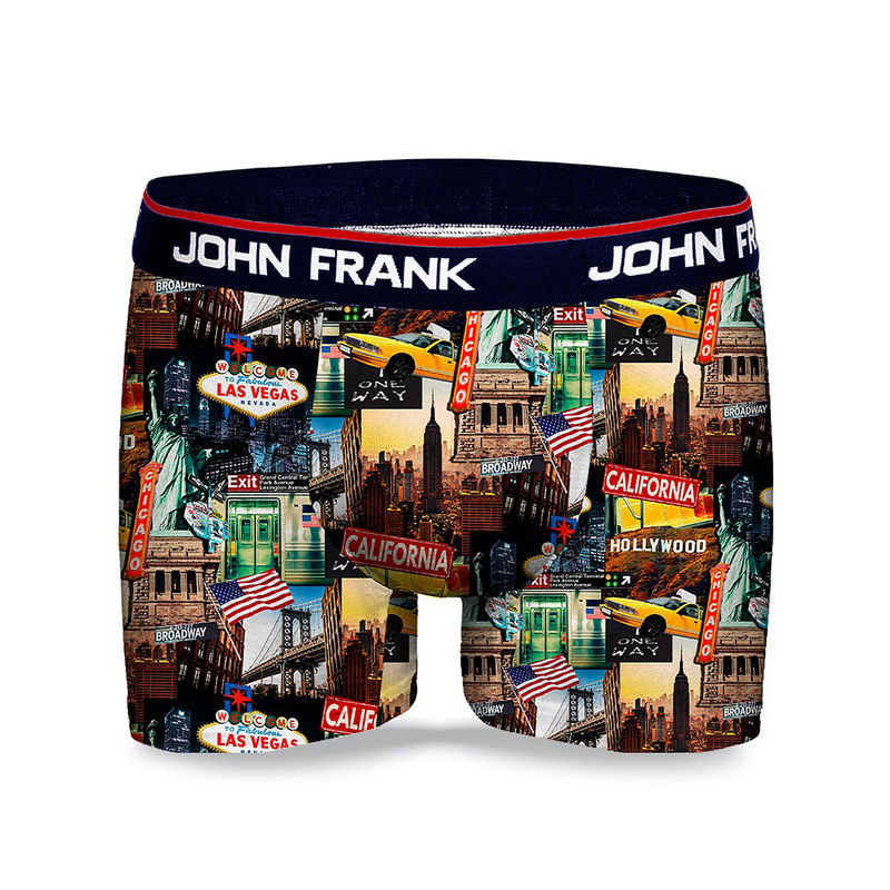 Muške bokserice John Frank DIGITAL WORLD BOXER