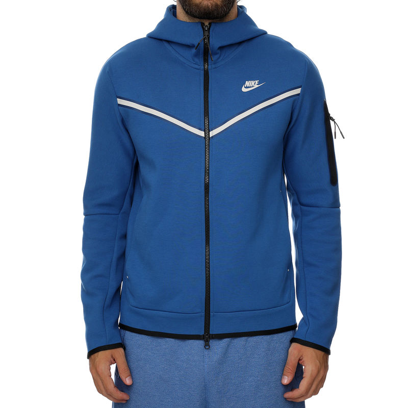 Muški duks Nike MENS SPORTWEAR TCH FLC HOODIE FULL ZIP WR