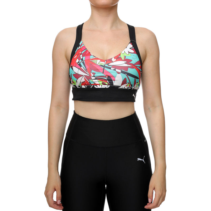 Ženska majica Puma 4keeps tropical aop longline bra