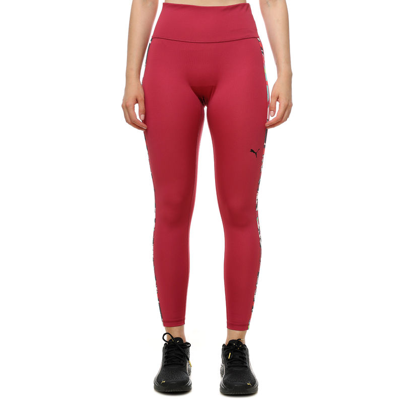 Ženska trenerka donji deo Puma Tropical aop hw 7/8 tight