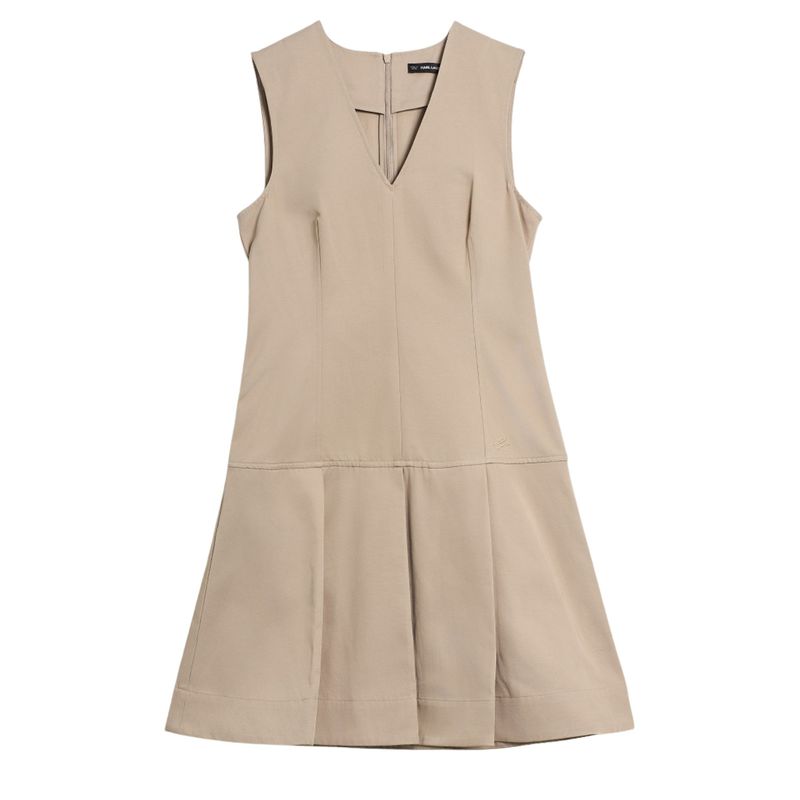 Ženska haljina Karl Lagerfeld cotton day dress