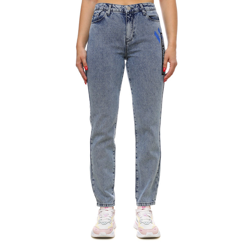 Ženske farmerke Karl Lagerfeld GF DENIM PANTS W/ BIG KL
