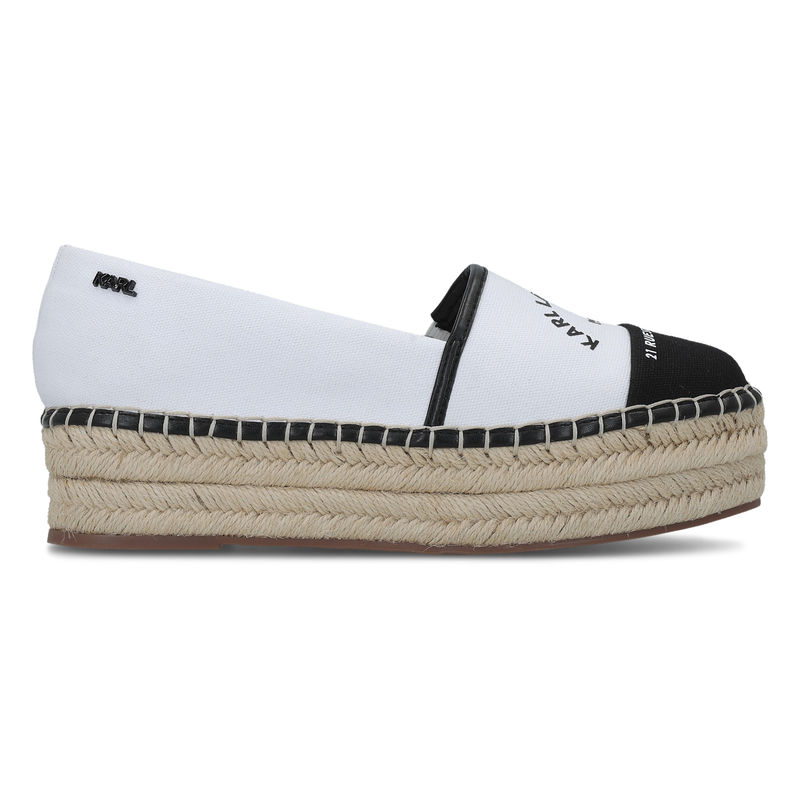 Ženske špagerice Karl Lagerfeld KAMINI PLATFORM MAISON KARL SLIP ON