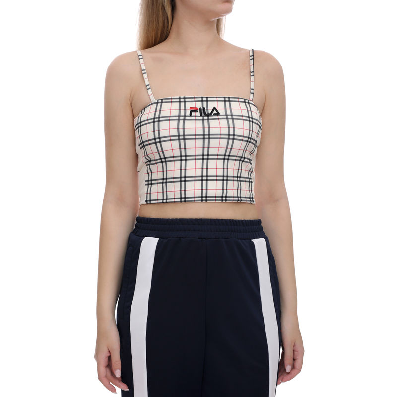 Ženska majica Fila TELYN AOP CROPPED TOP