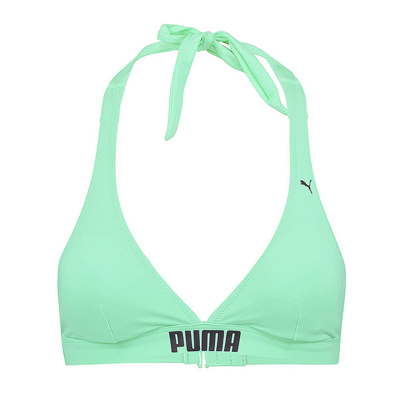 Ženski kupaći gornji deo Puma SWIM WOMEN HALTER STRAPS BIKINI TOP 1P