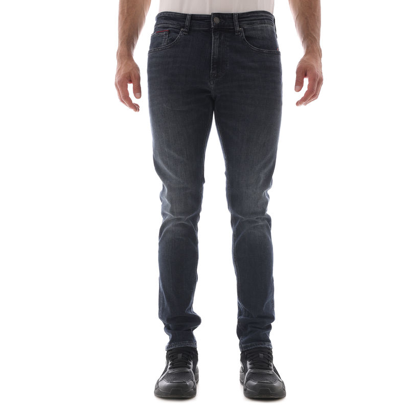 Muške farmerke Tommy Hilfiger AUSTIN SLIM TAPERED WLBLK