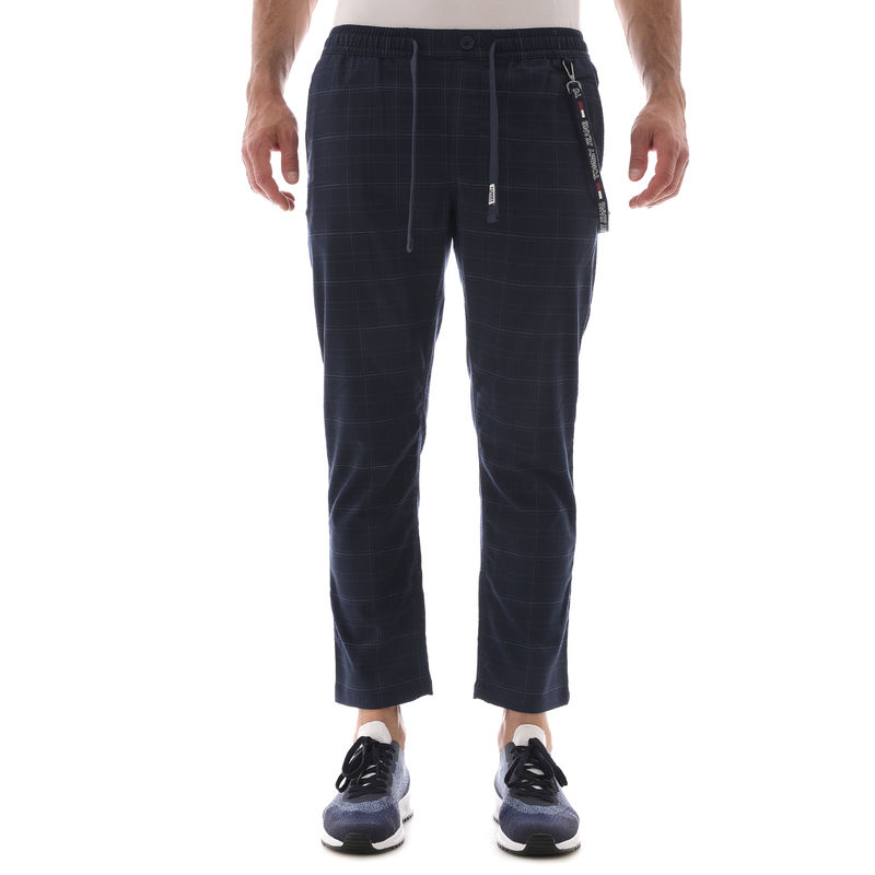 Muške pantalone Tommy Hilfiger TJM SCANTON CHECKED TRACK PANT