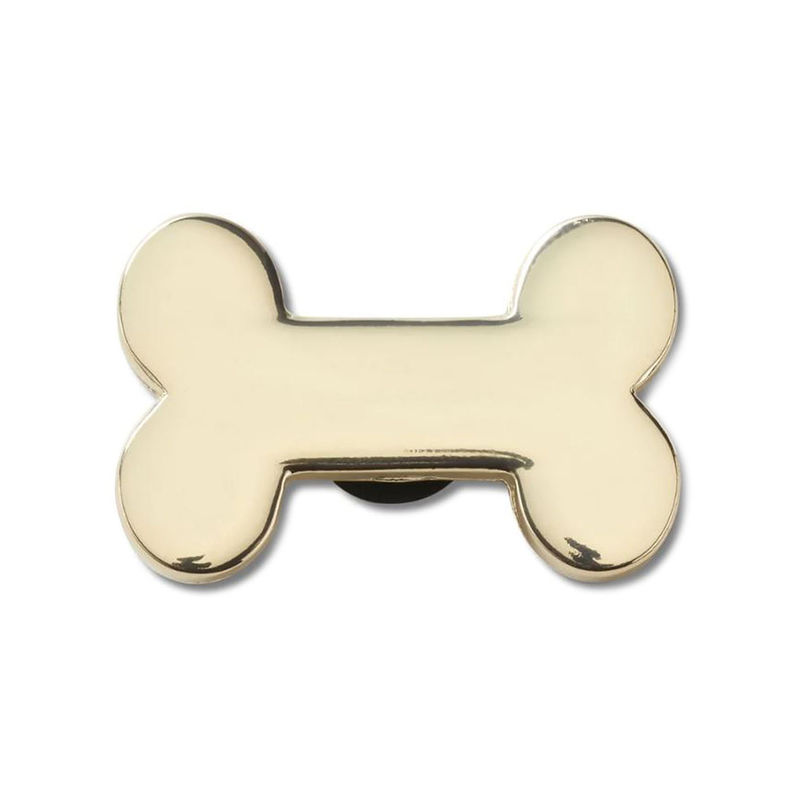 Unisex bedž Crocs Gold dog bone
