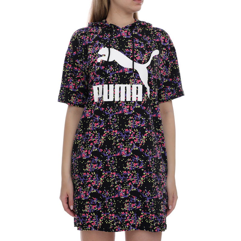 Ženska haljina Puma AOP Summer Hooded Dress