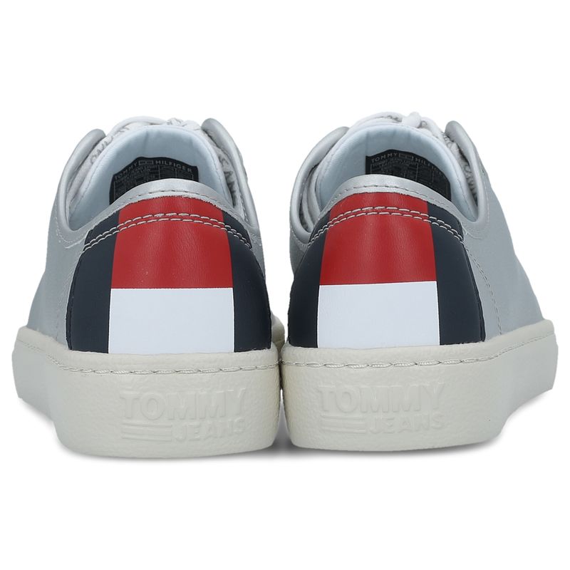 tommy jeans light leather low