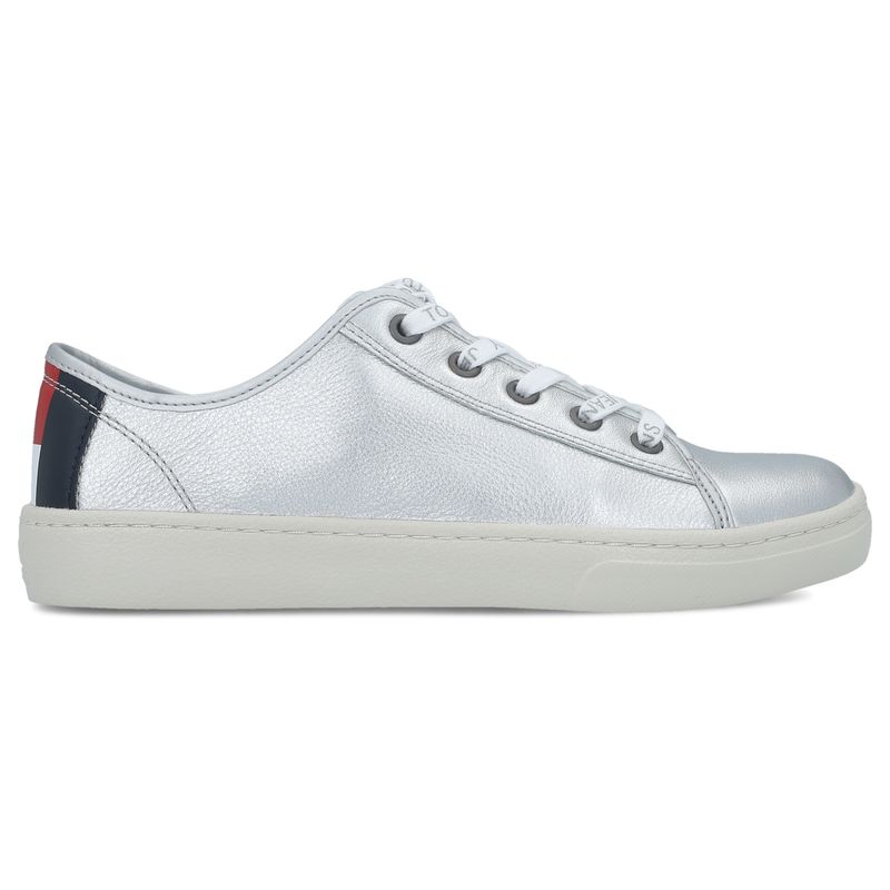 tommy jeans light leather low