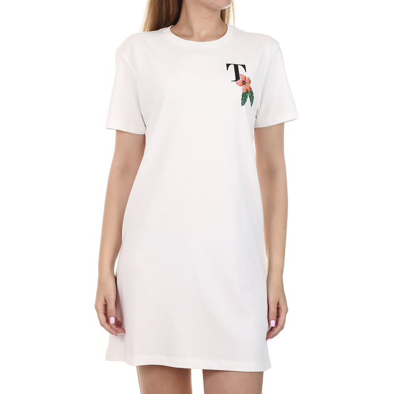 Ženska haljina Tommy Hilfiger SUMMER GRAPHIC TEE DRESS