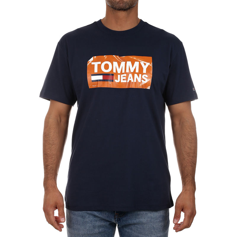 Muška majica Tommy Hilfiger SCRATCHED BOX TEE