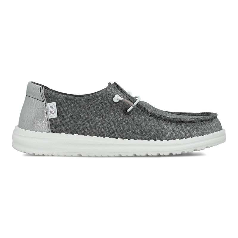 Ženske patike Hey Dude Wendy metallic sparkle char