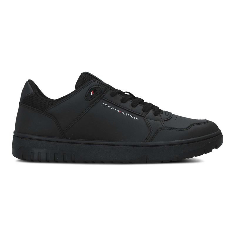 Muške patike Tommy Hilfiger Th basket core lite lth mix