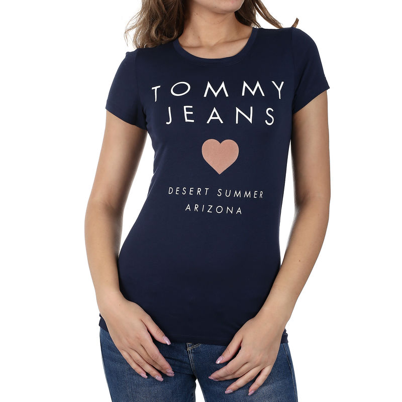 Ženska majica Tommy Hilfiger TJW HEART LOGO TEE