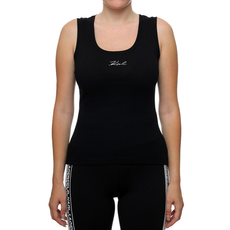 Ženska majica Karl Lagerfeld Logo Rib Tank top