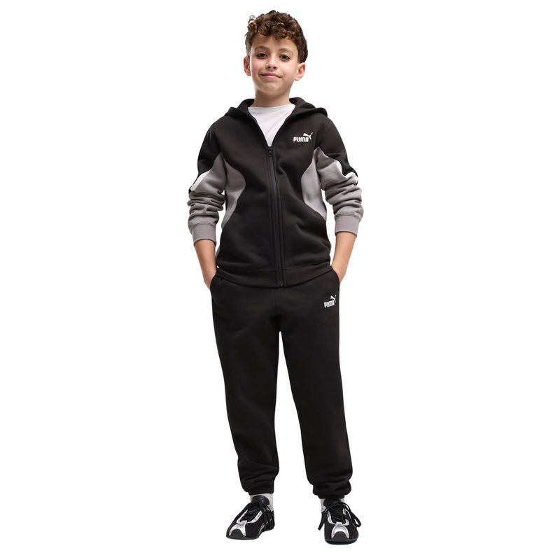 Dečija trenerka Puma Ess block full-zip sweat suit b