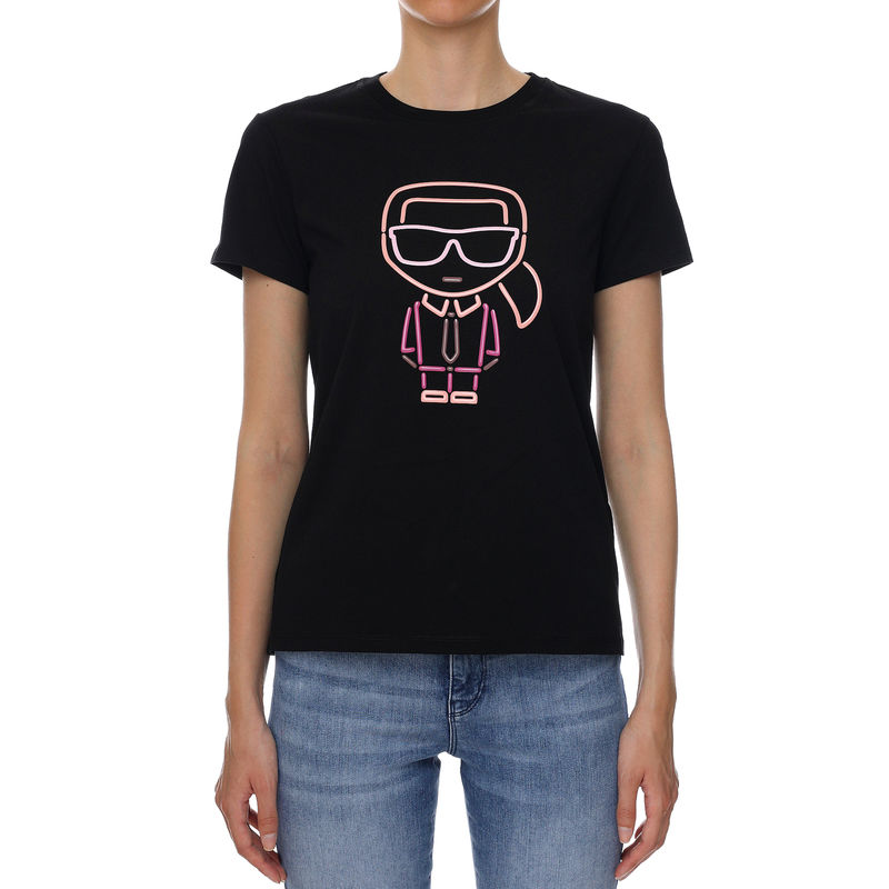 Ženska majica Karl Lagerfeld IKONIK OUTLINE T-SHIRT