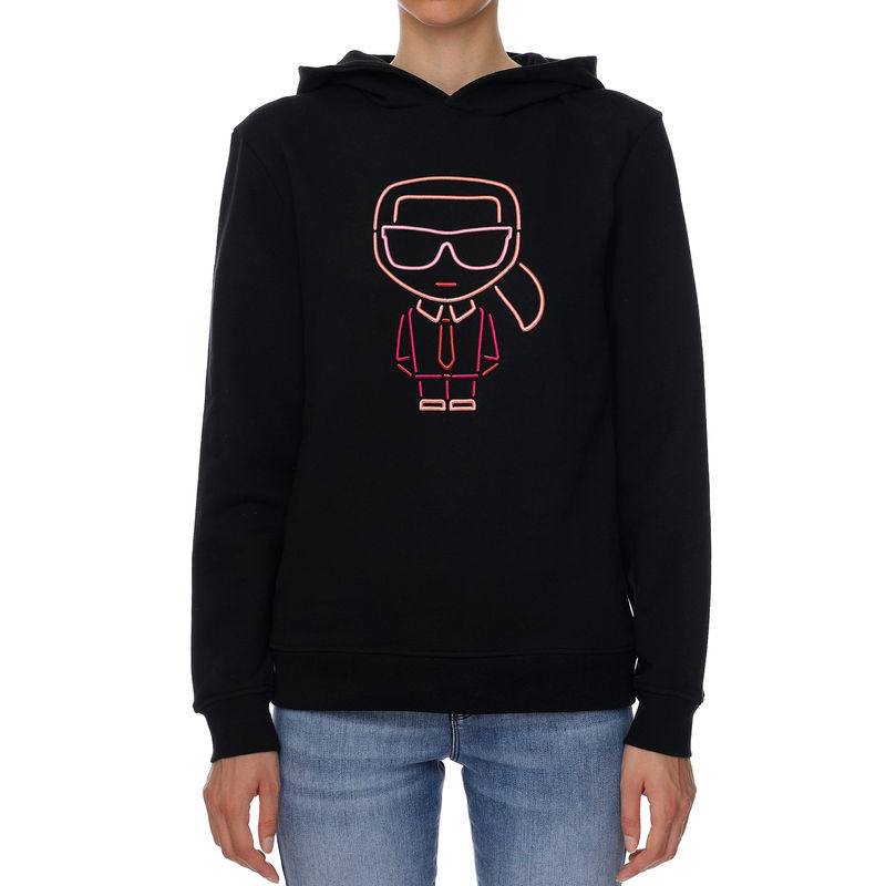 Ženski duks Karl Lagerfeld IKONIK OUTLINE HOODIE