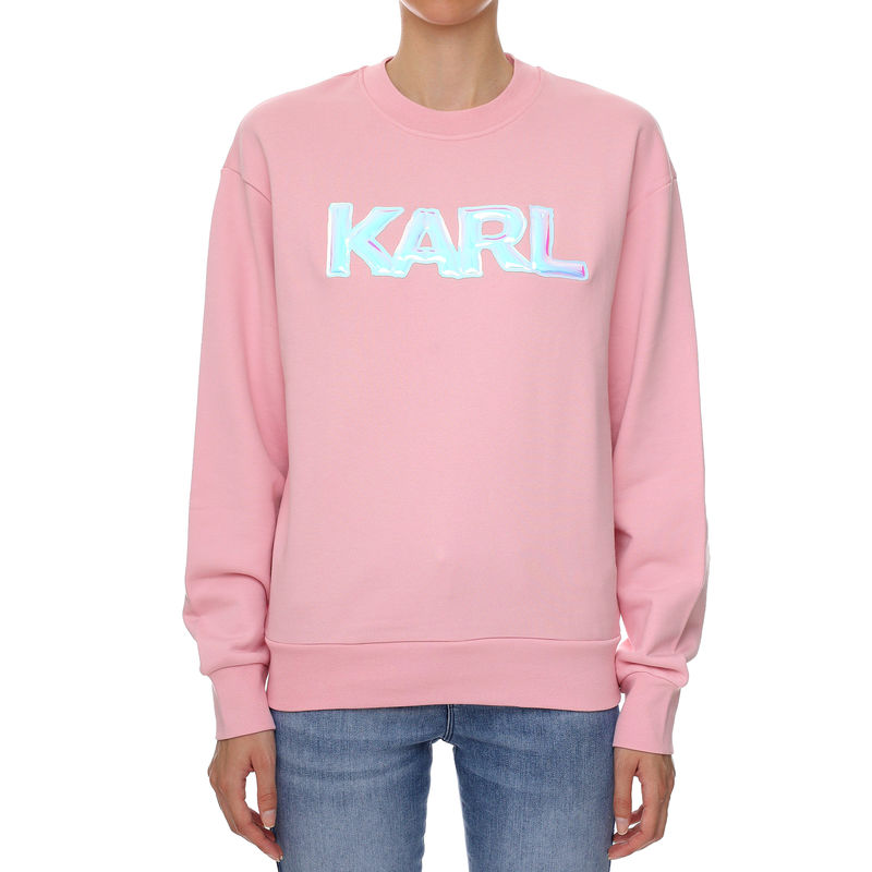 Ženski duks Karl Lagerfeld UNISEX BALLOON LOGO SWEAT