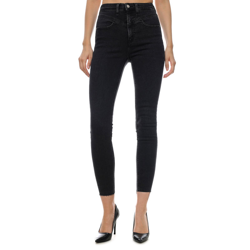 Ženske farmerke Calvin Klein HIGH RISE SUPER SKINNY ANKLE