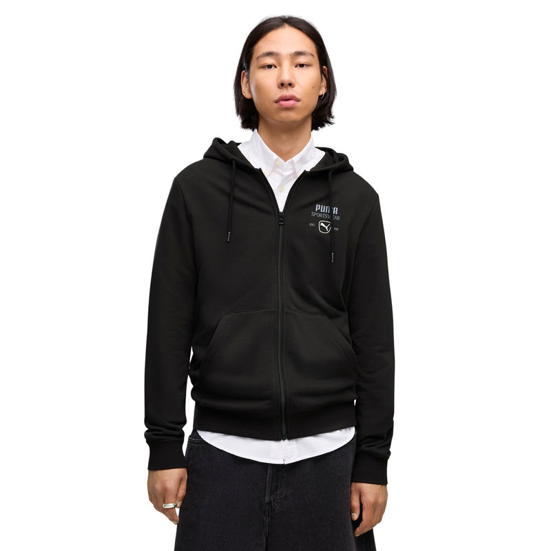 Muški duks Puma Class graphic full-zip hoodie tr