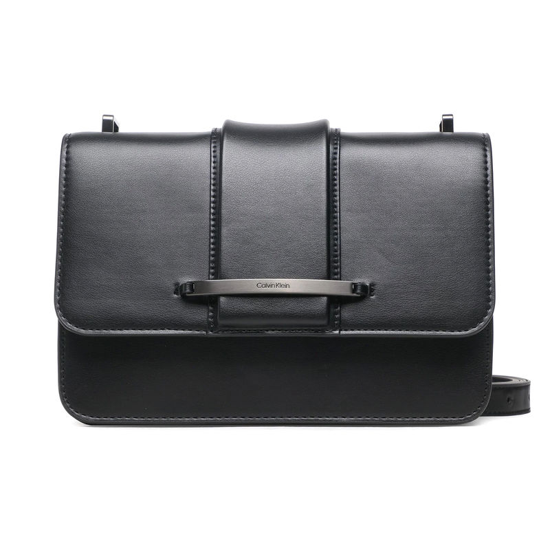 Ženska torba Calvin Klein Bar Hardware Shoulder Bag Md