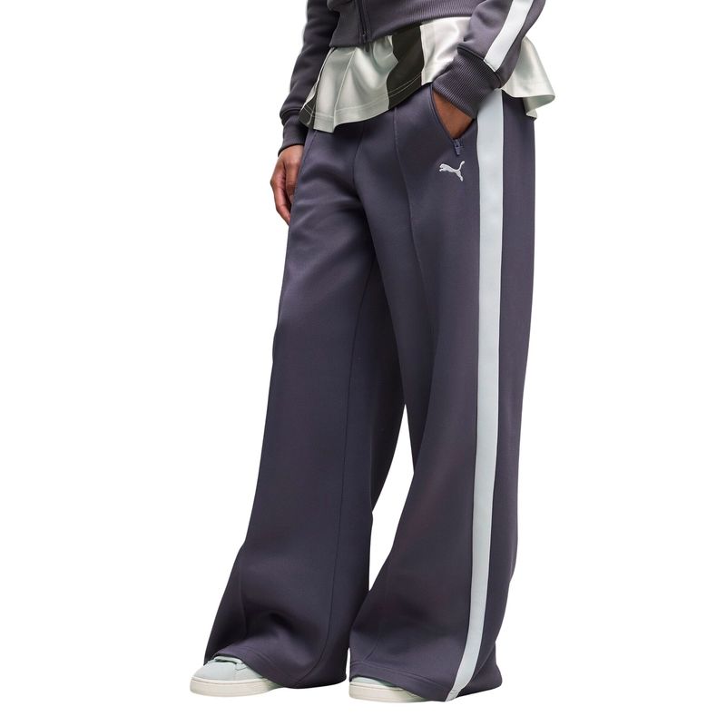 Ženska trenerka donji deo Puma T7 wide leg track pants op