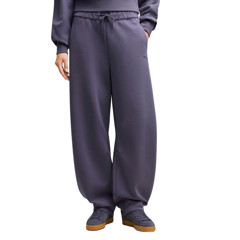 Ženska trenerka donji deo Puma Tech Sense relaxed barrel soft touch sweatpants dk op