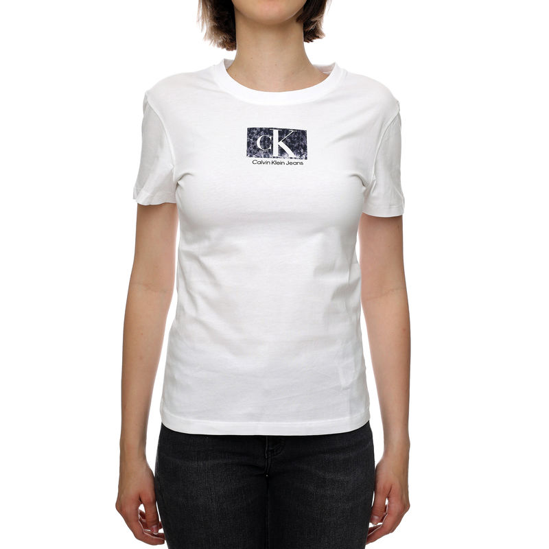 Ženska majica Calvin Klein Printed Box Slim Tee