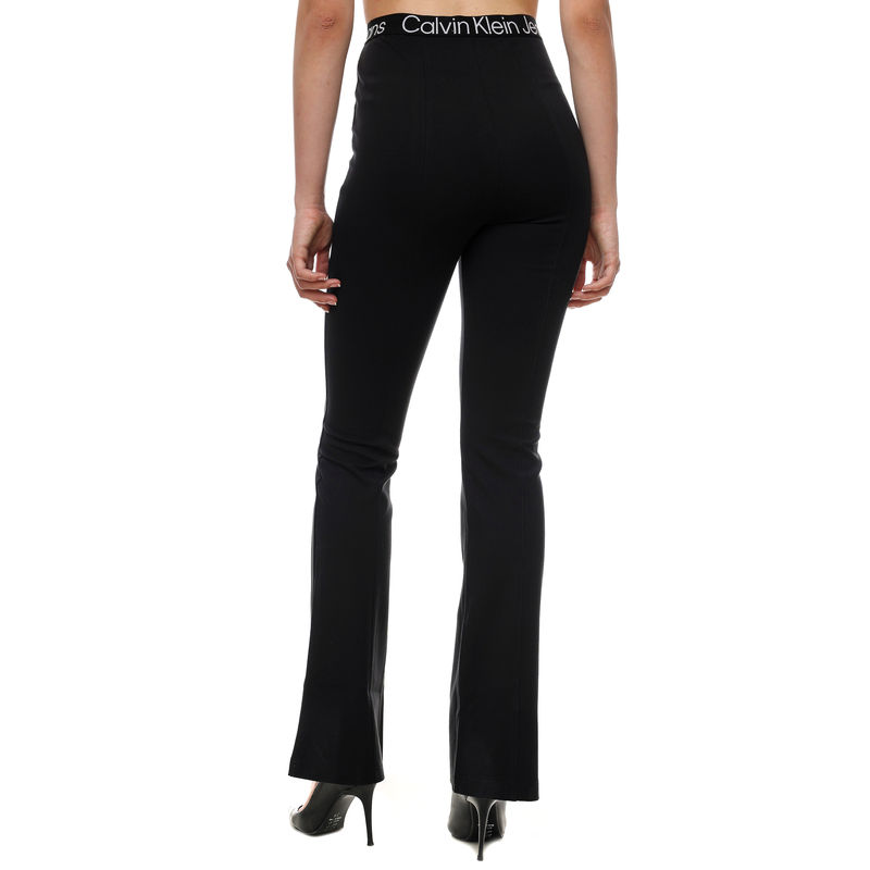 Ženske pantalone Calvin Klein Tape Milano Flare Legging