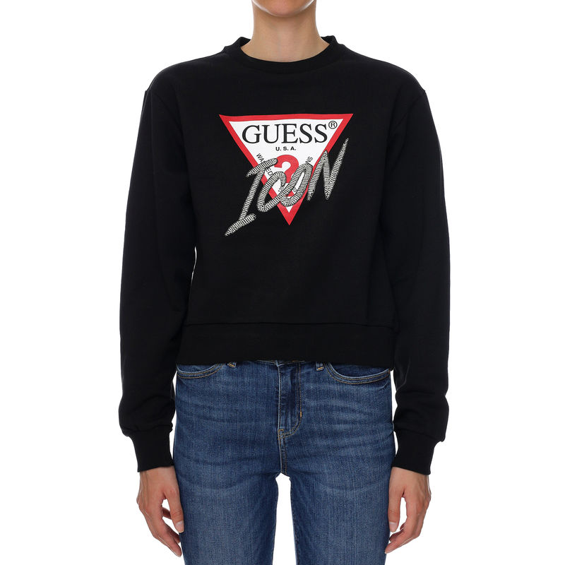 Ženski duks Guess JEANS ICON FLEECE