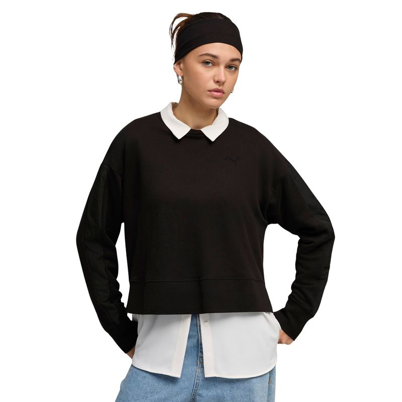 Ženski duks Puma Her relaxed crew tr