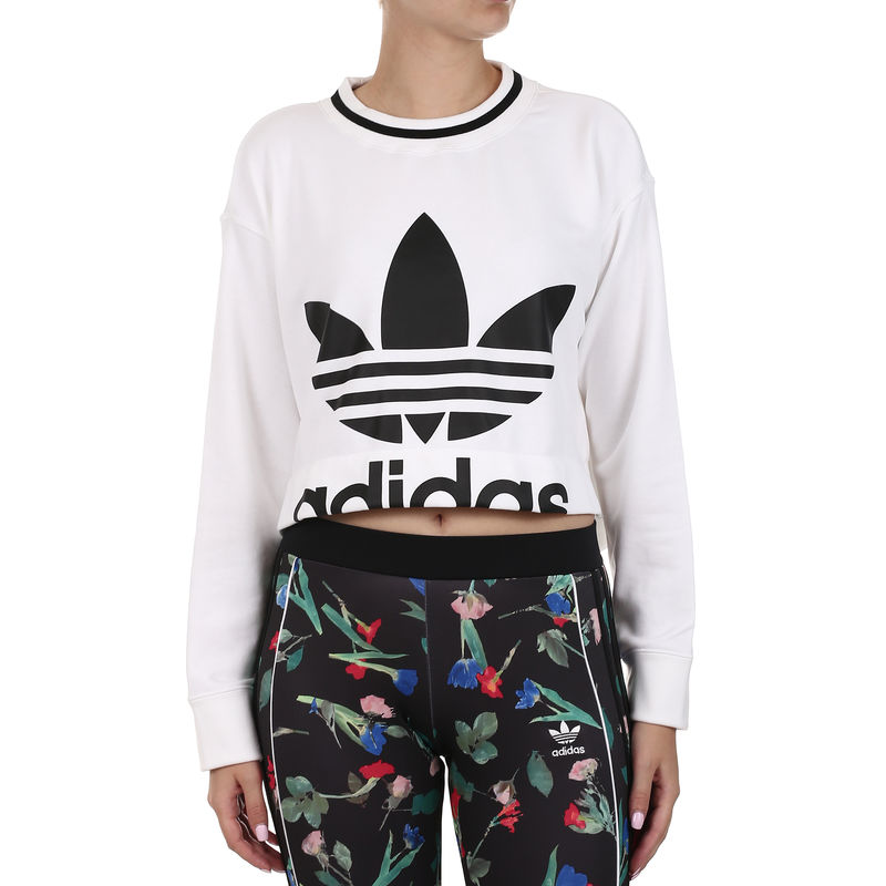 Ženski duks adidas CROPPED SWEATER