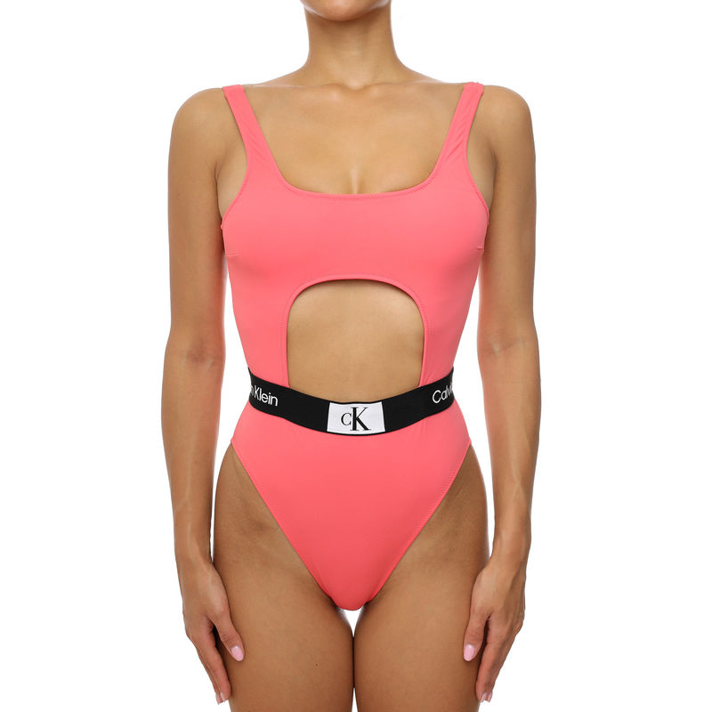 Ženski kupaći Calvin Klein Cut Out One Piece - Rp