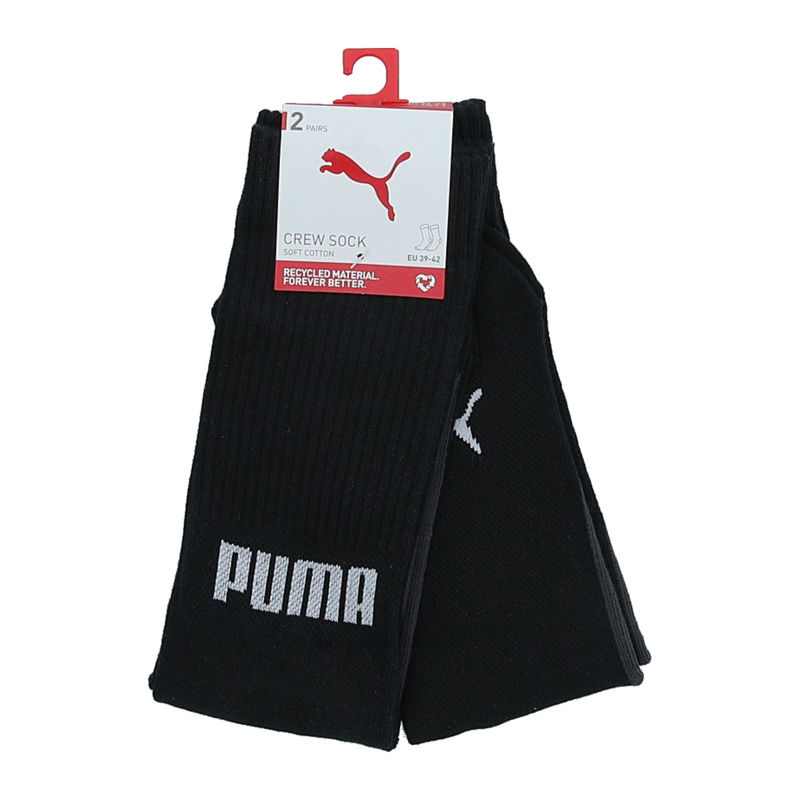 Muške čarape Puma MEN FRONT LOGO CREW 2P