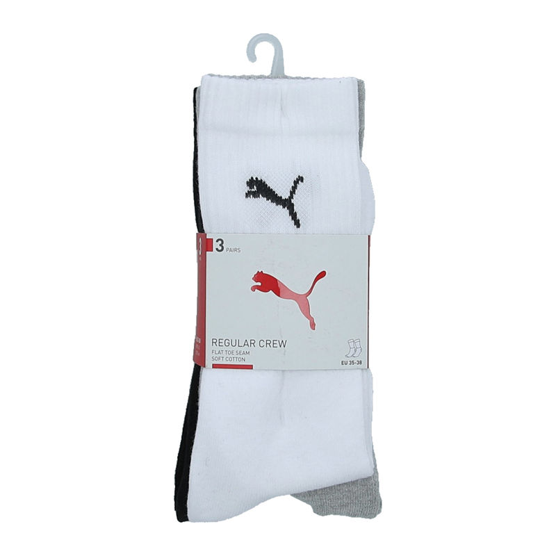 Unisex čarape Puma SPORT CREW LIGHTWEIGHT 3P