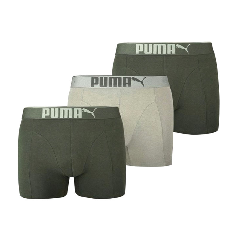 Muške bokserice Puma BASIC BOXER PLACED LOGO ELASTIC 3P