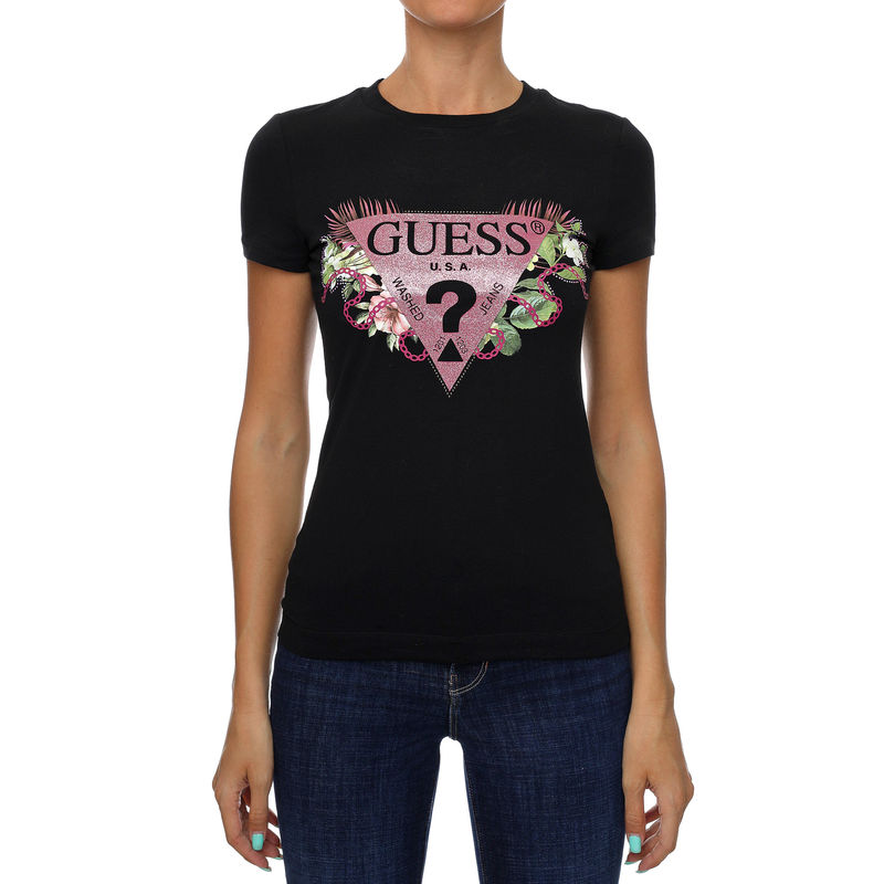 Ženska majica Guess SS CN FLORIA TEE