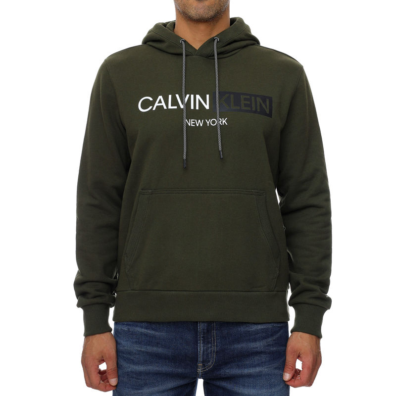 Muški duks Calvin Klein CONTRAST GRAPHIC LOGO HOODIE
