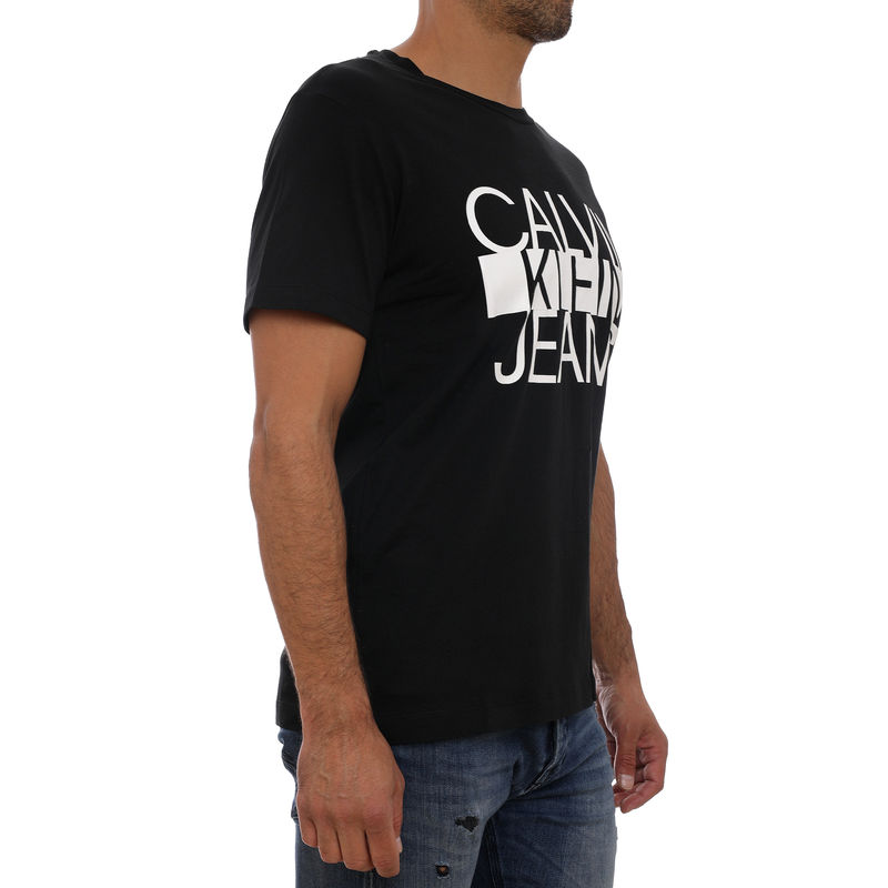 Mu ka majica Calvin Klein CKJ COLORBLOCK STRIPE TEE