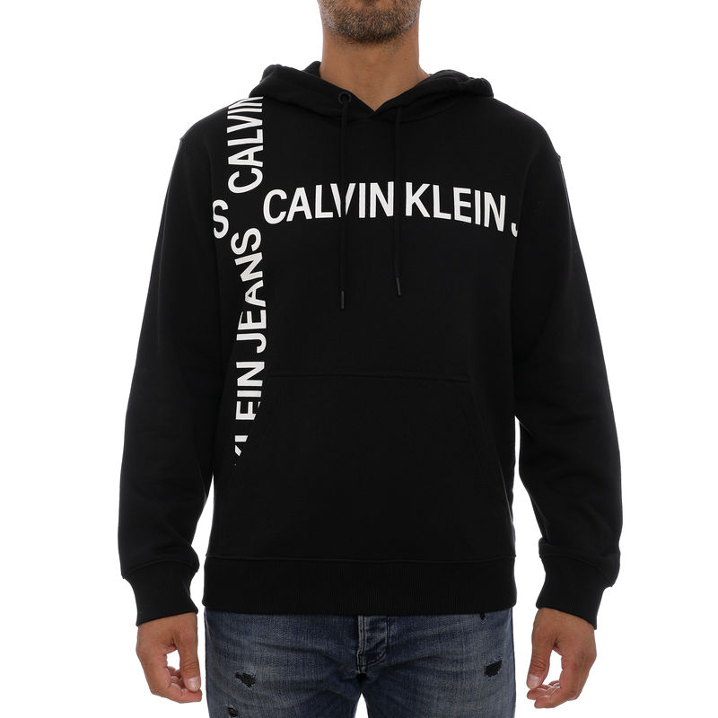 Muški duks Calvin Klein GRID INSTITUTIONAL HOODIE