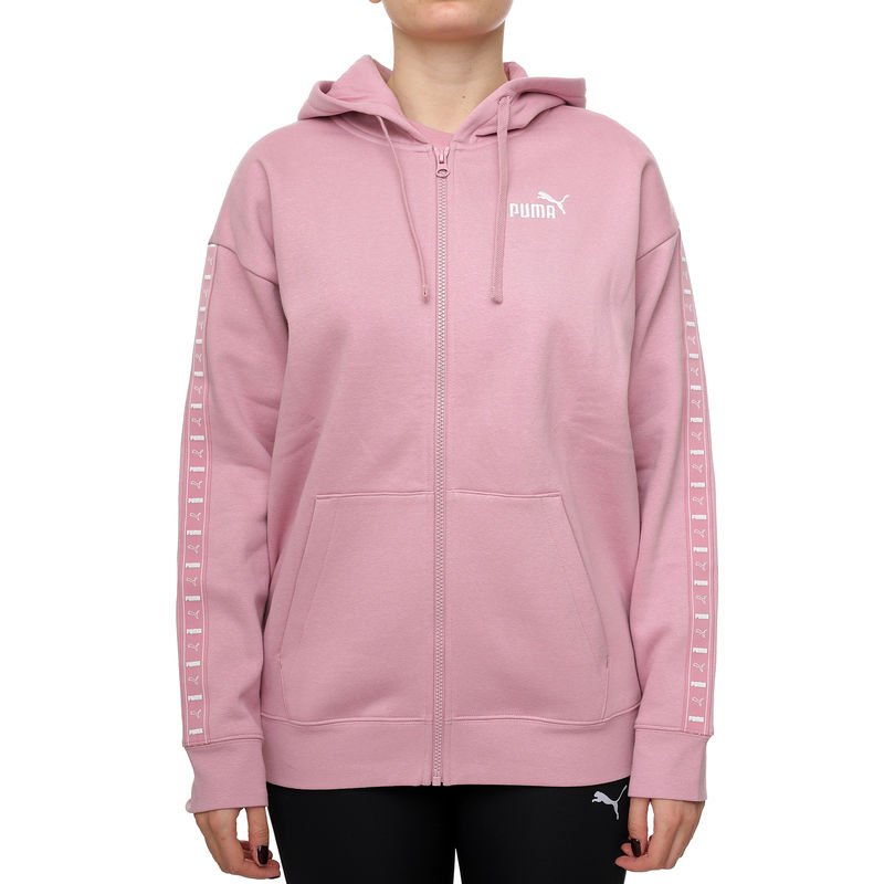 Ženski duks Puma Ess tape relaxed full-zip hoodie fl