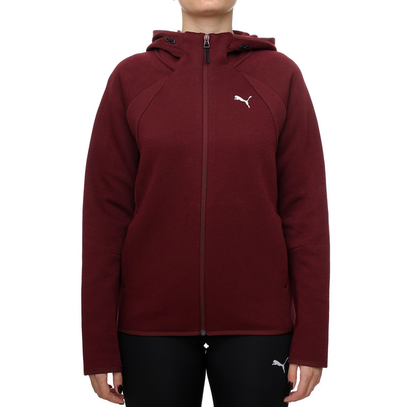 Ženski duks Puma Evostripe full-zip hoodie dk