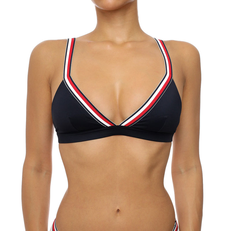 Ženski kupaći gornji deo Tommy Hilfiger Triangle Rp